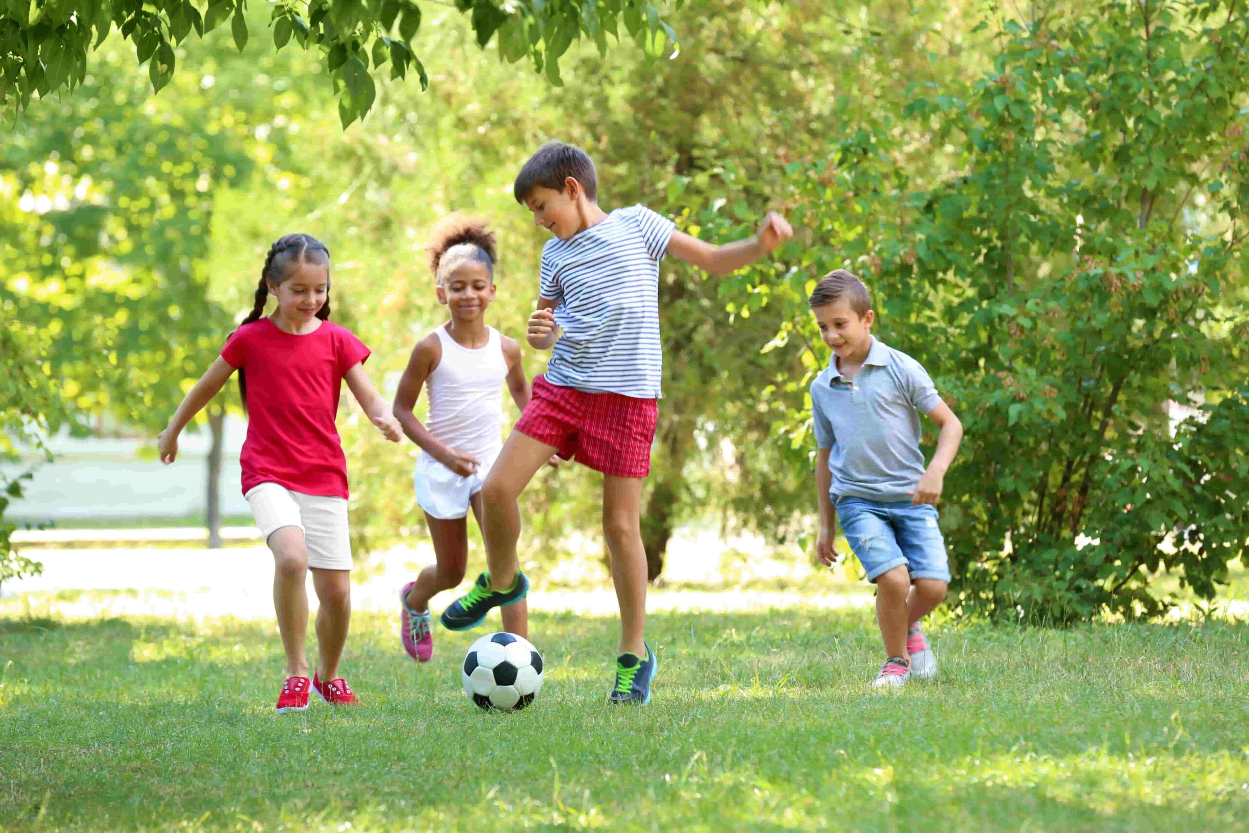 playing outside